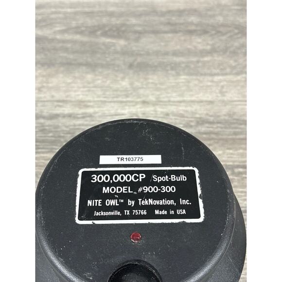 Vintage Boat Car Truck Hand Held Spot Light 12v Teknovation Nite Owl 900-30 - Picture 7 of 8